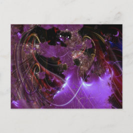 Awsome! Fractaal briefkaart. Briefkaart