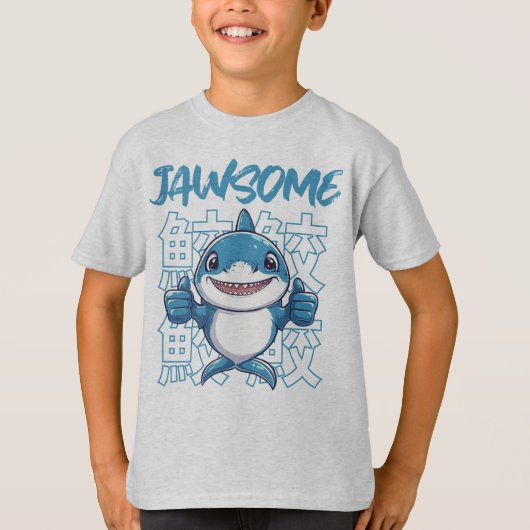 Awsome Jawsome T-shirt (Voorkant)