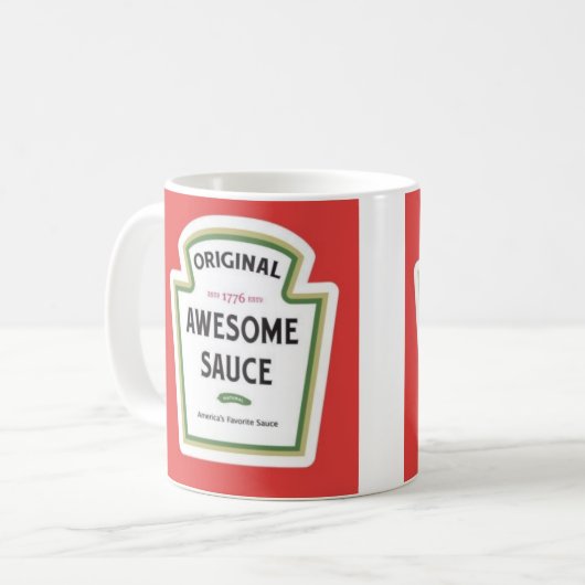 Awsome Sauce Mok (Voorkant links)