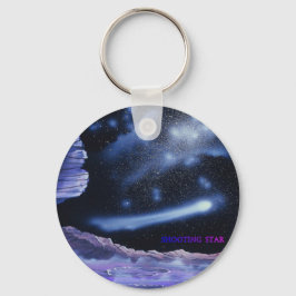 Awsome vallende star sleutelhanger