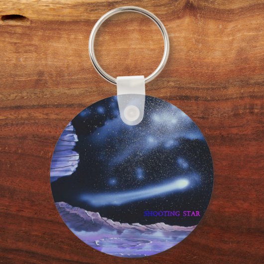 Awsome vallende star sleutelhanger (Voorkant)
