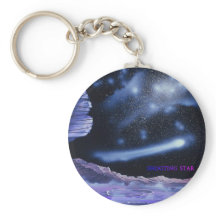 Awsome vallende star sleutelhanger