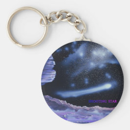 Awsome vallende star sleutelhanger