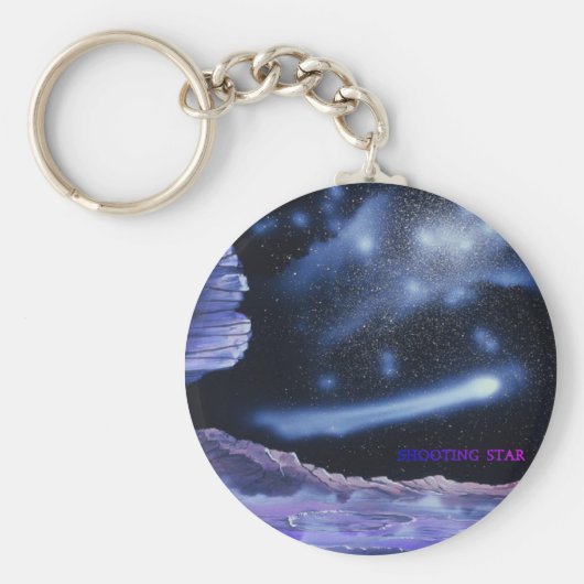 Awsome vallende star sleutelhanger (Voorkant)