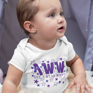 AWW - Ja, ik lees gedachten met sterren T-shirt