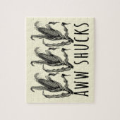 Aww Shucks Corn Husk Funny Farm Legpuzzel (Verticaal)