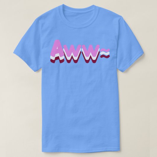 Aww T-shirt (Design voorkant)