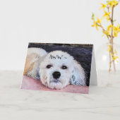 AWW WORD GOED KAART (Gele Bloem)