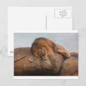 Awwsome Lion Briefkaart (Voorkant / Achterkant)