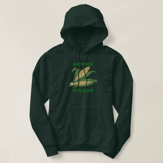 Awww Shucks Hoodie (Design voorkant)