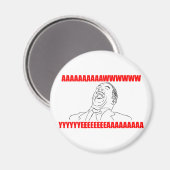 awww yeah rage comic lol rofl magneet (Voorkant / Achterkant)