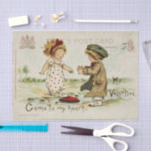 AWWWW!!! Bijzonder Cute Valentijnsdag Kinder Tissuepapier (Craft)