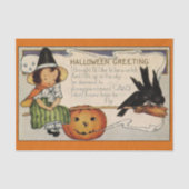 Awwww! Cutest Little Halloween Witch OOIT! Tissuepapier (Voorkant)