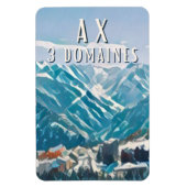 Ax 3 Domaines skigebied Magneet (Verticaal)