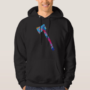 Ax Ax Colorful Graphic Hoodie