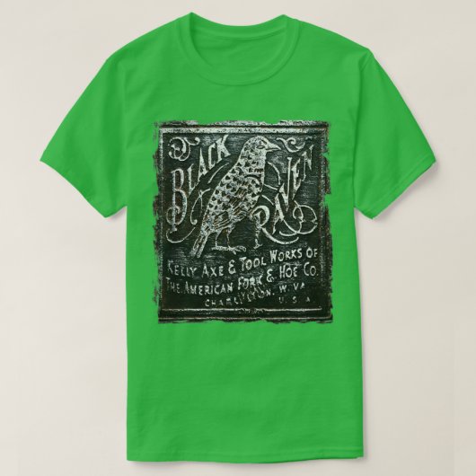 Ax Black Raven Ax T-shirt (Design voorkant)