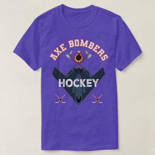 Ax Bombers Hockey Team Classic TShirt (Design voorkant)