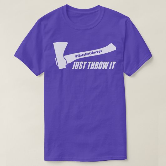 Ax die het enkel gooit 2 t-shirt (Design voorkant)