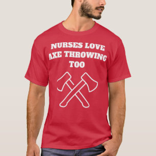 Ax die verpleegkunde verzorgt t-shirt