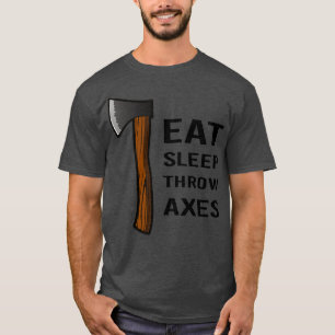 Ax-draaiend Gezegde voor axitrower T-shirt