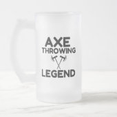 AX DROWENDE LEGEND MATGLAS BIERPUL (Links)
