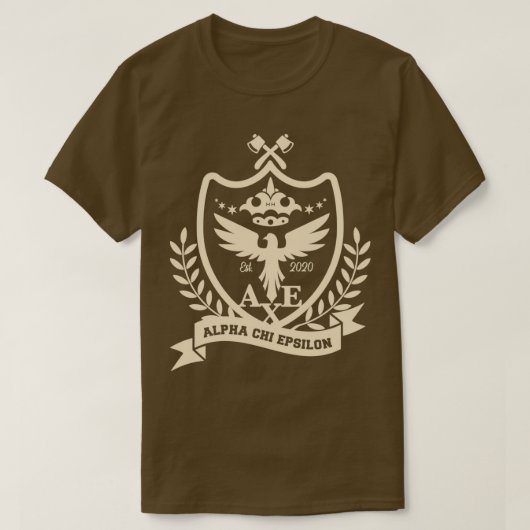 AX Frituurgeel Crest 1 T-shirt (Design voorkant)