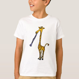 AX-Giraffe De Clarinet afspelen T-shirt