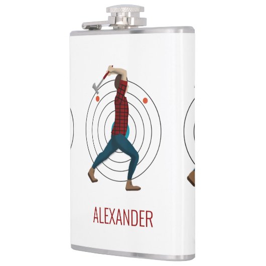 Ax gooien heupfles (Links)