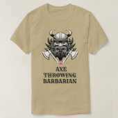 Ax gooit barbaars 1 t-shirt (Design voorkant)