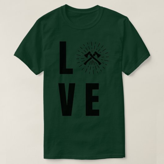 Ax gooit met Tomahawk dubbele bijl cadeau 22 T-shirt (Design voorkant)
