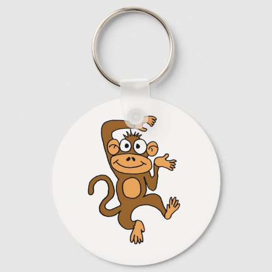 AX - Happy Danser Monkey Sleutelhanger (Voorkant)