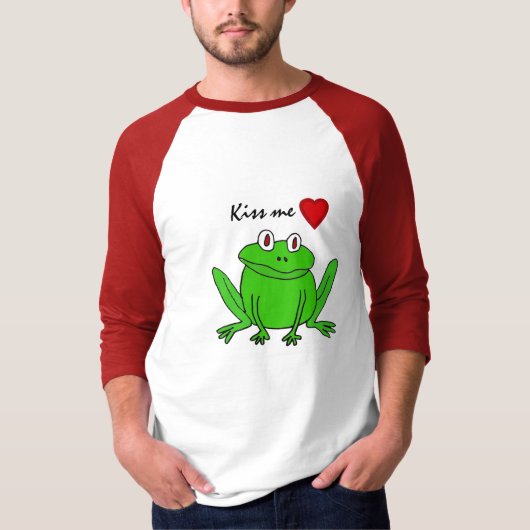 AX- Kus me Frog Shirt (Voorkant)