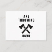 Ax-legende Visitekaartje (Voorkant)
