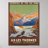 AX LES THERMES POSTER (Voorkant)