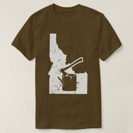 Ax Log Truck Driver Shirt Idaho Shirt Forestry 1 (Design voorkant)