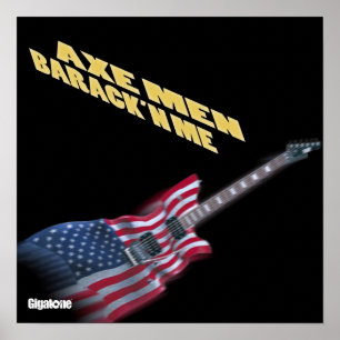 Ax Mannen Barack'n Me Poster