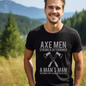 AX-Mannen sterk en bepaald T-shirt