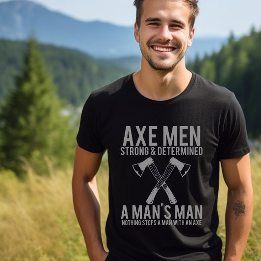 AX-Mannen sterk en bepaald T-shirt