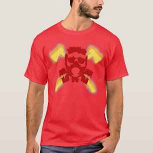 Ax Masker Ax ter hoogte van de Ax Shoppe T-shirt