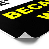 Ax Me Funny Poster (Hoek)