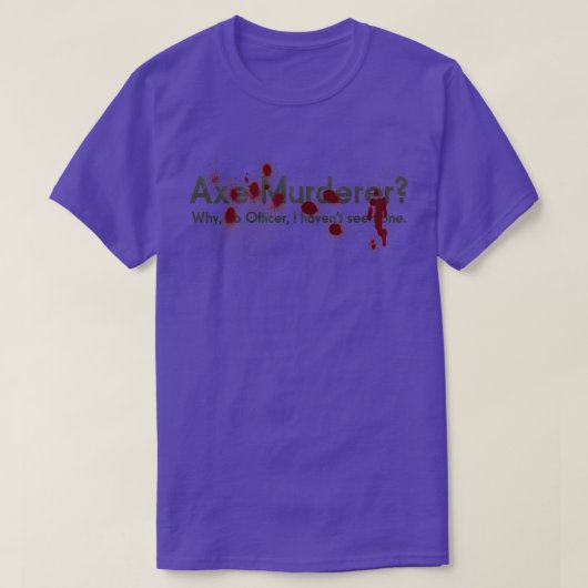 Ax Murderer T-shirt (Design voorkant)