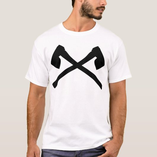 ax overgehaald pictogram t-shirt (Voorkant)
