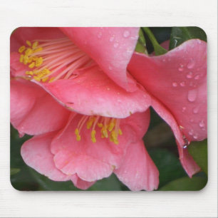 AX-Roze Camelia flower mousepad Muismat