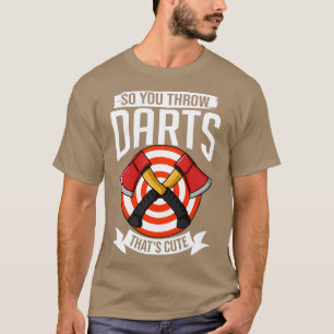 Ax Throing Competition Throw Game Thrower 6 T-shirt