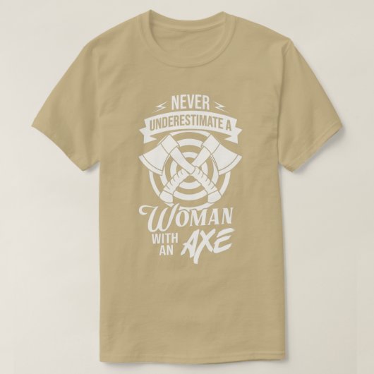 Ax Throing Competition Throw Game Thrower 7 T-shirt (Design voorkant)