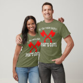 Ax Throting - je gooit dijen die de lucht in drijv T-shirt (Unisex)