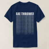 Ax Thrower Ax Throging T-shirt (Design voorkant)