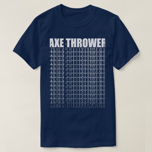 Ax Thrower Ax Throging T-shirt (Design voorkant)