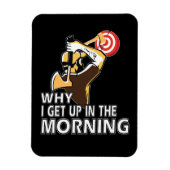 Ax Thrower Gift Mannen Hatchet Ax Throding Magneet (Verticaal)