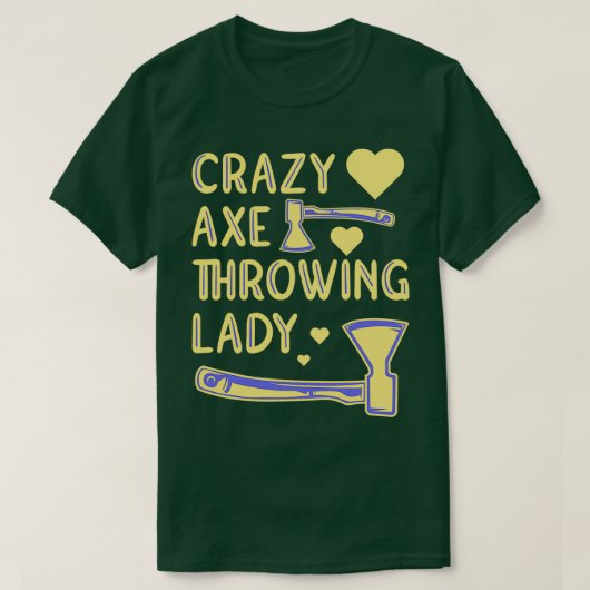 Ax Throwing 124 T-shirt (Design voorkant)